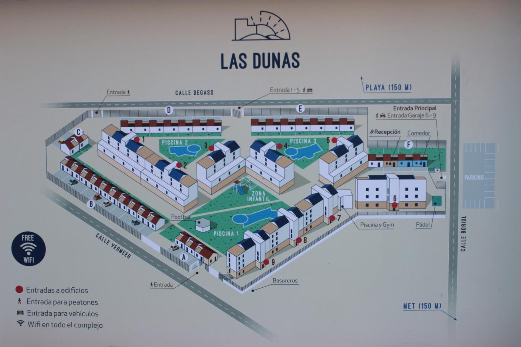 M515 Apartamento Las Dunas Oliva Nova 外观 照片